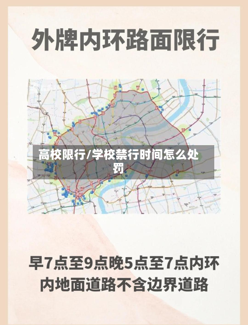 高校限行/学校禁行时间怎么处罚