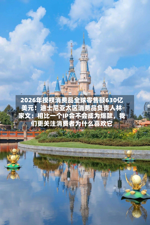 2026年授权消费品全球零售额630亿美元！迪士尼亚太区消费品负责人林家文：相比一个IP会不会成为爆款	，我们更关注消费者为什么喜欢它-第2张图片