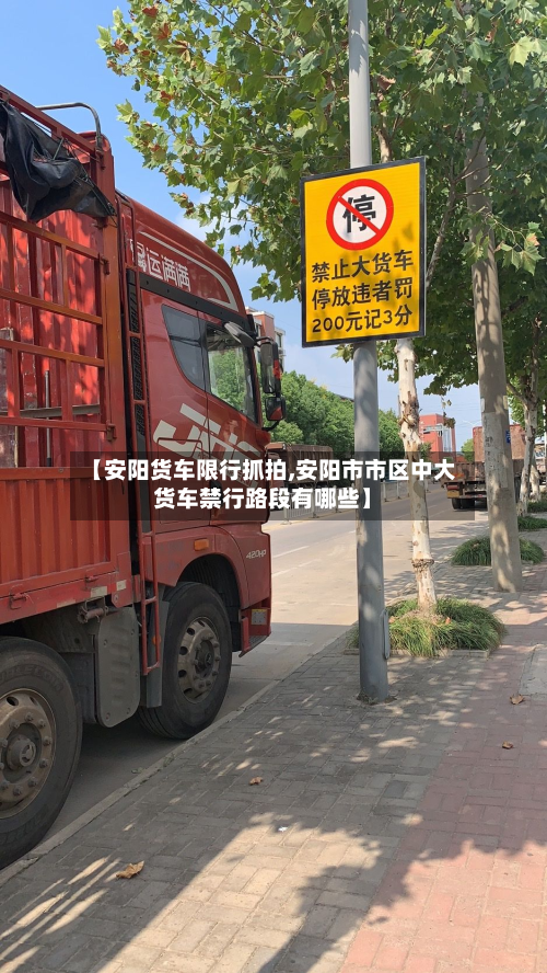 【安阳货车限行抓拍,安阳市市区中大货车禁行路段有哪些】-第2张图片