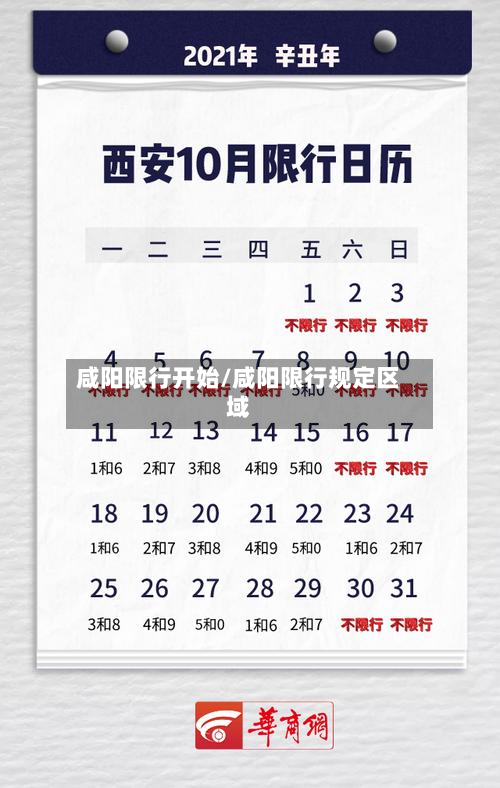 咸阳限行开始/咸阳限行规定区域-第3张图片