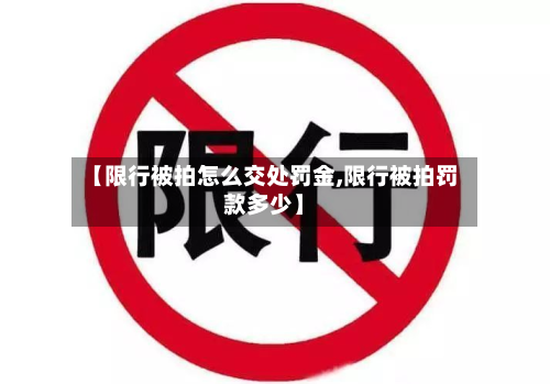 【限行被拍怎么交处罚金,限行被拍罚款多少】