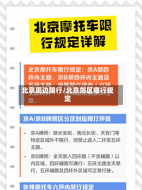 北京周边限行/北京郊区限行规定-第2张图片