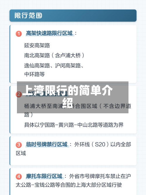 上湾限行的简单介绍-第2张图片