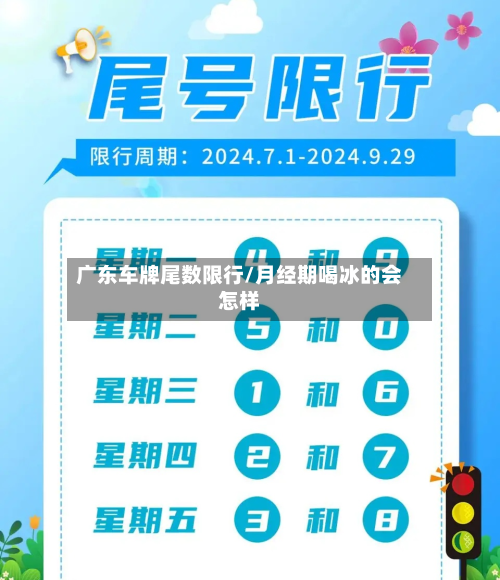 广东车牌尾数限行/月经期喝冰的会怎样