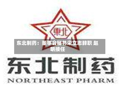 东北制药：董事会秘书宋立志辞职 赵明接任-第2张图片