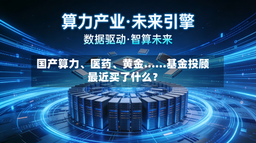 国产算力、医药、黄金……基金投顾最近买了什么?