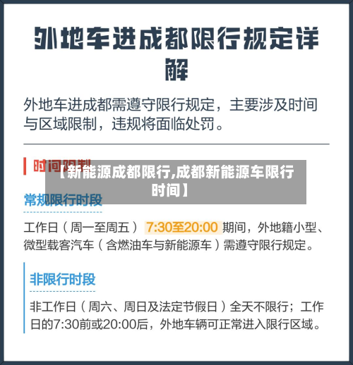 【新能源成都限行,成都新能源车限行时间】-第3张图片