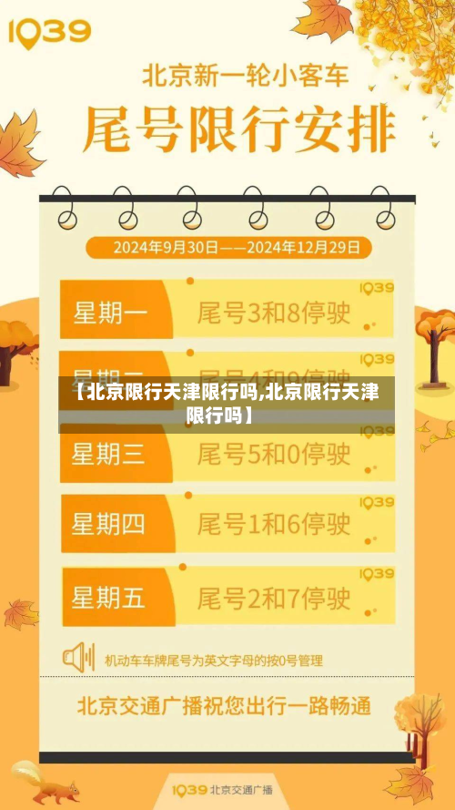 【北京限行天津限行吗,北京限行天津限行吗】-第2张图片