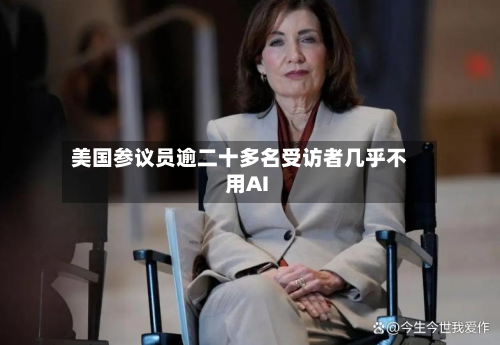 美国参议员逾二十多名受访者几乎不用AI