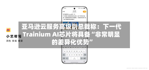 亚马逊云服务高级副总裁称：下一代Trainium AI芯片将具备“非常明显的差异化优势”-第2张图片