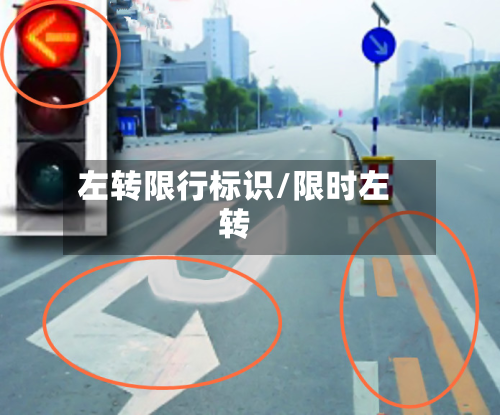左转限行标识/限时左转-第2张图片