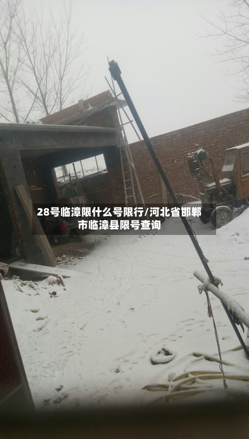 28号临漳限什么号限行/河北省邯郸市临漳县限号查询-第2张图片