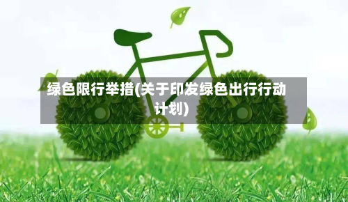 绿色限行举措(关于印发绿色出行行动计划)-第2张图片